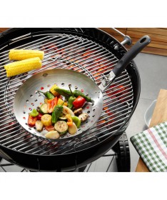 Wok do grillowania warzyw z odpinanym uchwytem BBQ Gefu