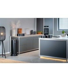 Kosz na śmieci 30l Big BaseBoy czarny Wesco