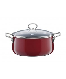Garnek niski z pokrywą 24cm Roso Riess