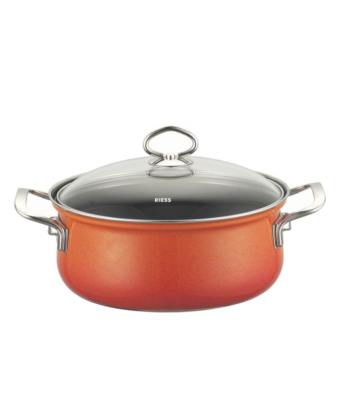 Garnek niski 16cm Corall Riess Garnek niski 16cm Corall Riess