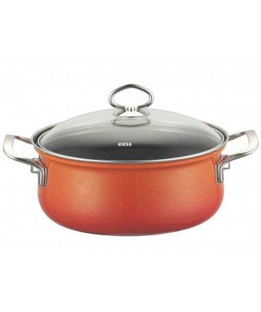 Garnek niski 24cm Corall Riess