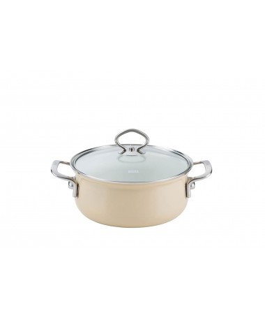 RIESS - Garnek niski 1,0l 16cm Cappuccino