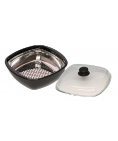 RIESS - Brytfanna z wkładem do gotowania na parze 4,5l