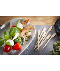 Szpikulce drewniane Natura 9cm 160 sztuk