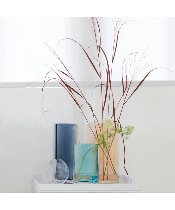 Wazon trójkątny turkusowy 23cm CENTRO