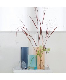 Wazon trójkątny turkusowy 23cm CENTRO