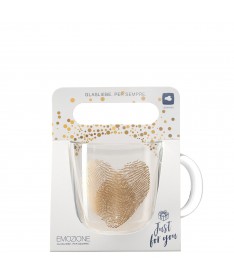 Szklanka 0,4l odcisk palca... EMOZIONE