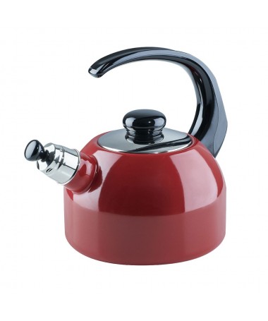 RIESS - Czajnik czarna rączka 2,0l 18cm czerwony