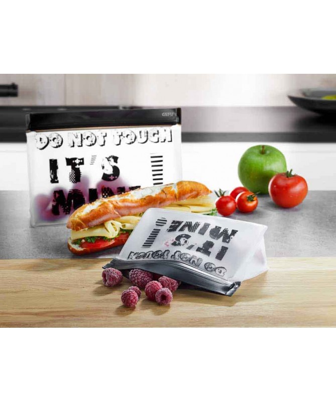 Zetaw 2cz. toreb do przekąsek ZIPZIP