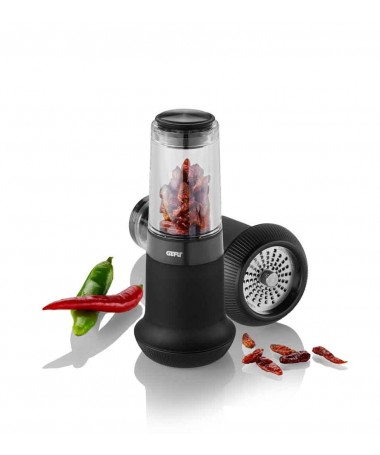 Młynek do chili X-PLOSION, czarny