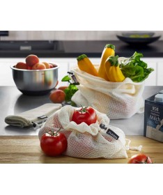 Siatka na owoce i warzywa AWARE, M, 3szt