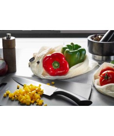 Siatka na owoce i warzywa AWARE, M, 3szt