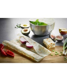 Zestaw 3 ścierek z woskiem pszczelim BEEWAYS