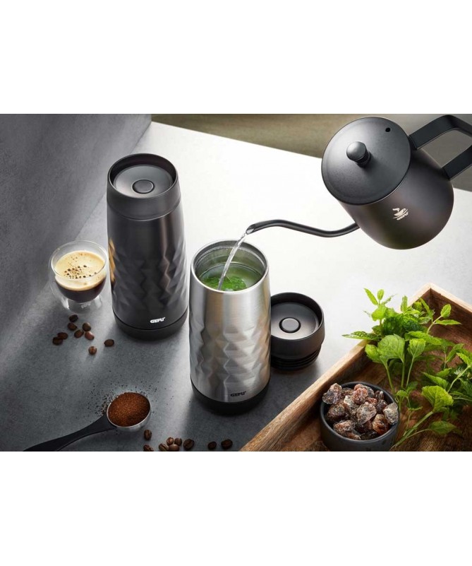 Kubek termiczny NEVIO, czarny