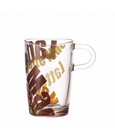 Kpl. 6 szklanek napis do latte 365ml LOOP