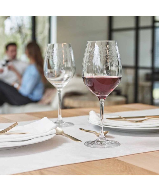 Kpl. 6 kieliszków czerwone wino 510ml CHATEAU