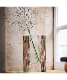 Wazon drewno/szkło 20 Casolare - Leonardo