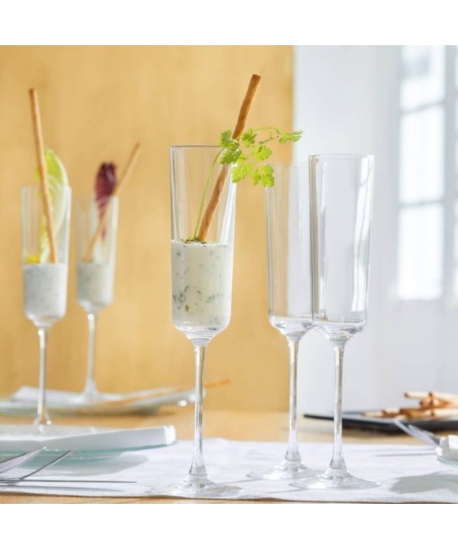 Kpl. 6 kieliszków do szampana 220ml NONO