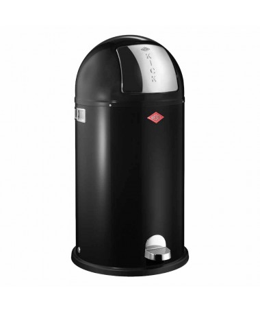 Kosz na śmieci 40l KickBoy czarny WESCO