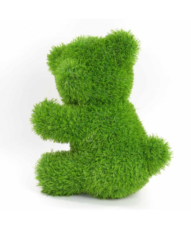 Figurka ze sztucznej trawy NIEDZWIEDŹ 35cm