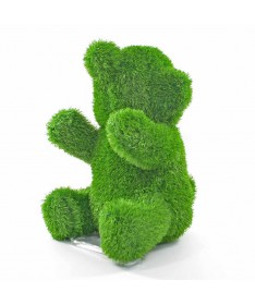 Figurka rzeźba ze sztucznej trawy NIEDZWIEDŹ 50cm