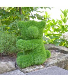 Figurka rzeźba ze sztucznej trawy NIEDZWIEDŹ 50cm