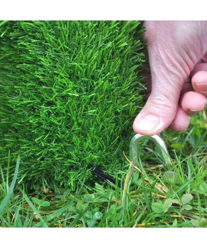 Figurka rzeźba ze sztucznej trawy PIES STOJĄCY...