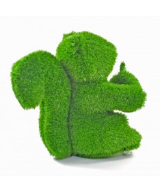 Figurka rzeźba ze sztucznej trawy WIEWIÓRKA 50cm