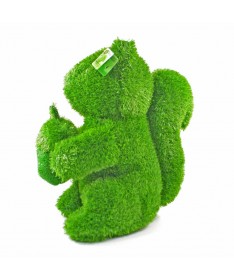 Figurka rzeźba ze sztucznej trawy WIEWIÓRKA 50cm