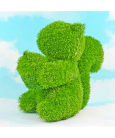 Figurka rzeźba ze sztucznej trawy WIEWIÓRKA 50cm