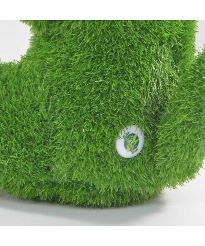 Figurka ze sztucznej trawy PIES SIEDZĄCY 50cm