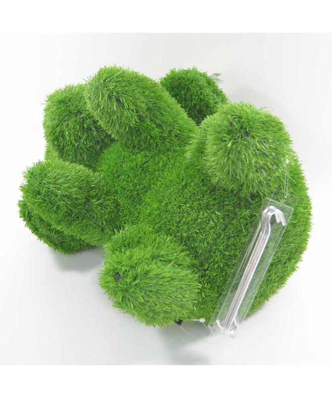 Figurka ze sztucznej trawy PIES SIEDZĄCY 50cm