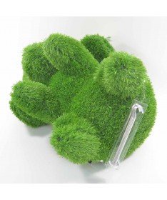 Figurka ze sztucznej trawy PIES SIEDZĄCY 50cm