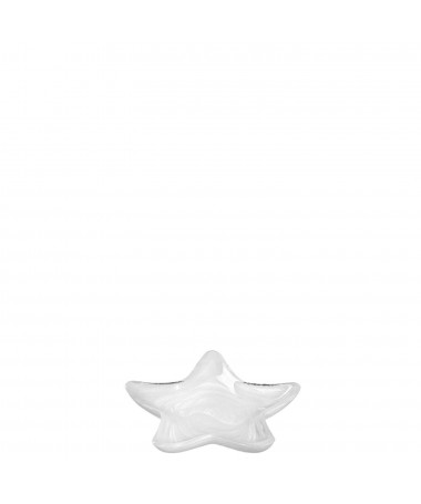 Talerz gwiazda biały 15cm ORNARE