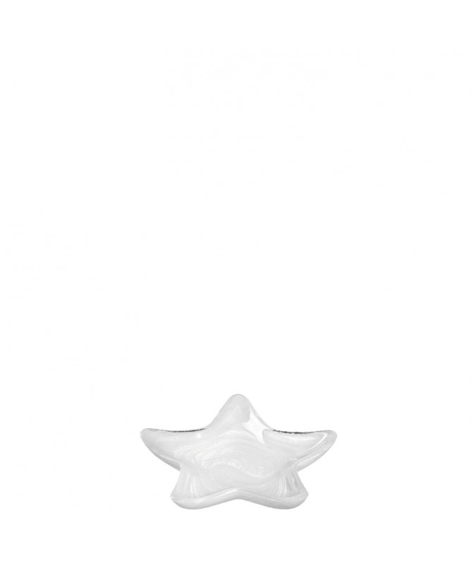 Talerz gwiazda biały 15cm ORNARE