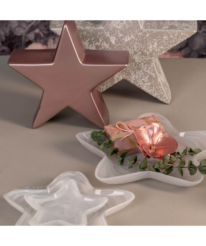 Talerz gwiazda biały 15cm ORNARE