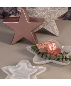 Talerz gwiazda biały 15cm ORNARE