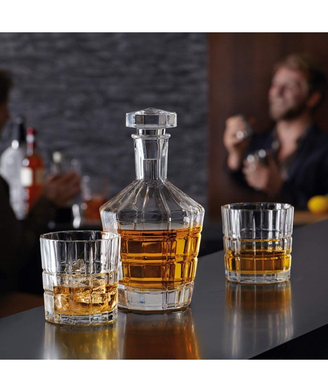 Kpl. karafka + 2szkl. do whisky SPIRITII