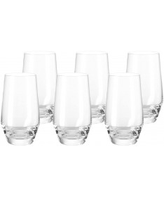 Zestaw 6 szklanek wysokich 365l PUCCINI