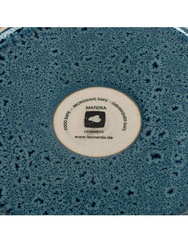 Talerz płaski 27cm niebieski 6szt MATERA