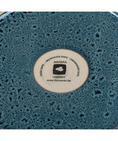 Talerz płaski 27cm niebieski 6szt MATERA