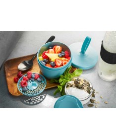 Pojemnik na przekąski FOODIE (turkus)