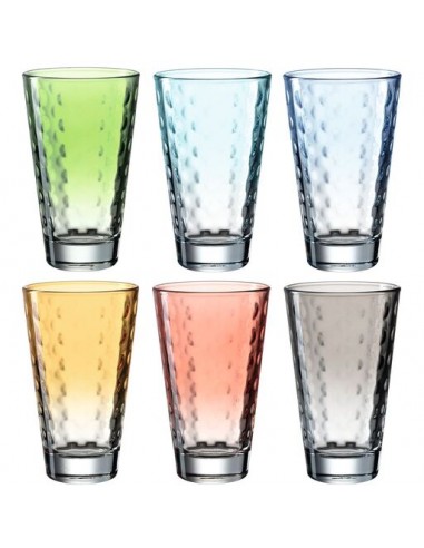 Leonardo - Zestaw 6 szklanek pastel 300ml Opitc