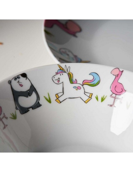 Zestaw śniadaniowy 3cz. Dziewczynka