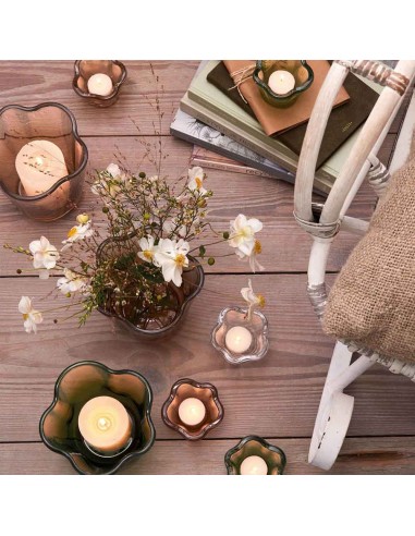 Teelight 16 brown Casolare