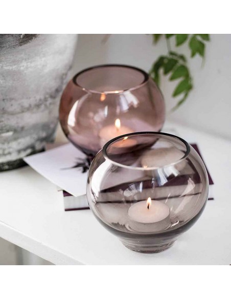 Teelight 9 rose Milano