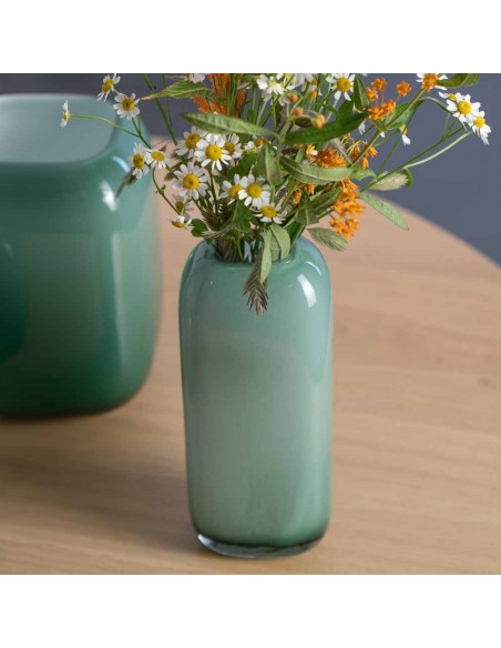 Wazon h 21cm zielony Milano - Leonardo