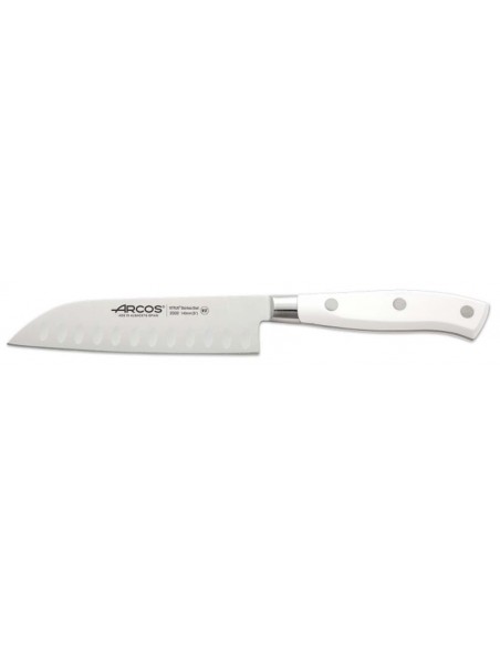 Nóż santoku 140mm Riviera White