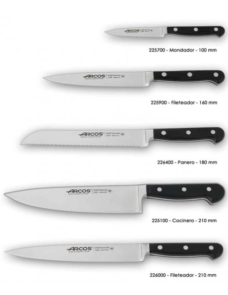 Zestaw 5cz. noży Opera