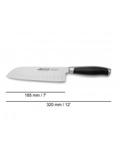 Nóż japoński Santoku 185 mmm KYOTO 2
